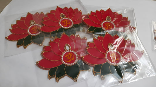 Decorative Handmade Rangoli - Lotus Design